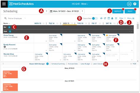 hot scheduals|how much does hotschedules cost.